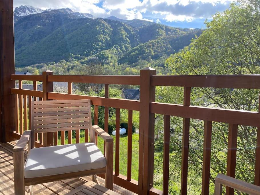 Charmant T4 Duplex Vue Montagne Луданвьель Экстерьер фото